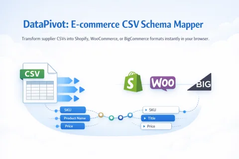 DataPivot: E-commerce CSV Schema Mapper thumbnail