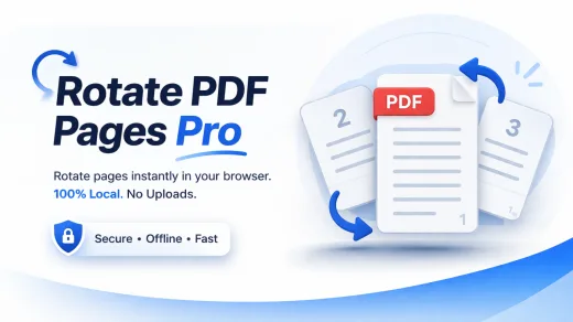 Rotate PDF Pages Pro: Offline Page Rotation Tool thumbnail