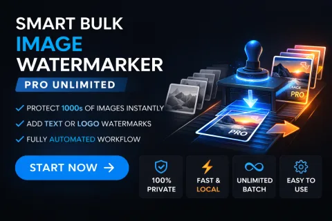 Smart Bulk Image Watermarker Pro Unlimited thumbnail