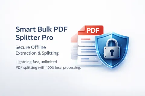 Smart Bulk PDF Splitter Pro: Secure Offline Extraction & Splitting thumbnail